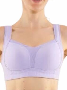 LULULEMON Ta Ta Tamer II Lavender Lilac High Support Sports Bra 36C